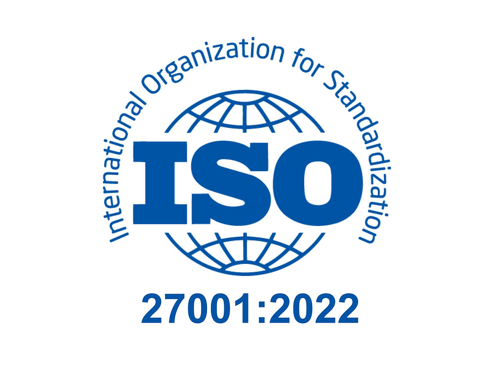 ISO 27001:2022 badge